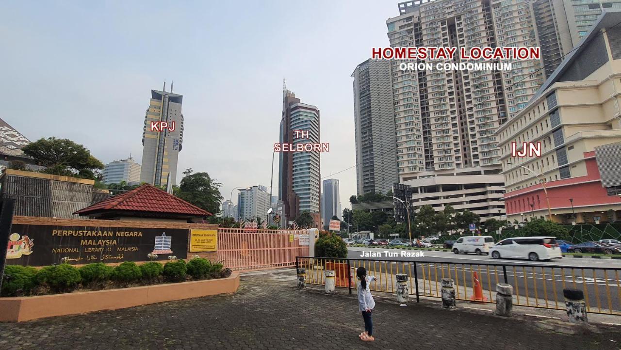 Homestay Jalan Tun Razak Walking Distance Ijn, Hkl, Mrt Station, Kpj, Perkeso, Bernama, Tabung Darah, Istana Budaya Куала Лумпур Екстериор снимка